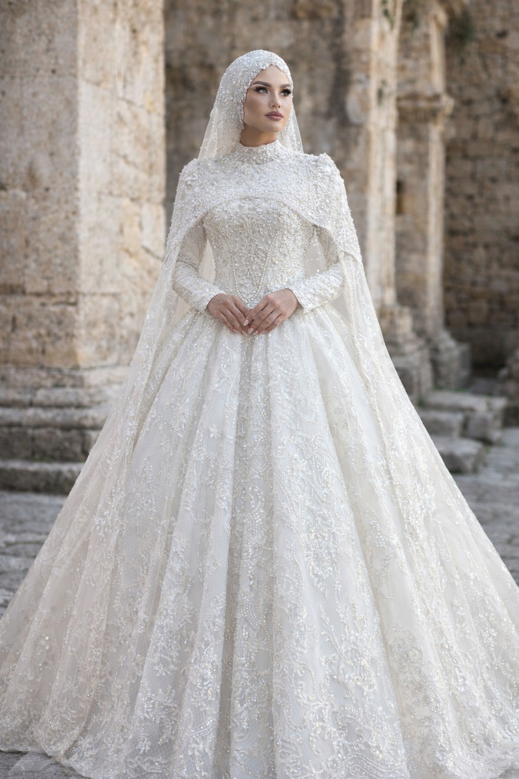 Tesettür Gelinlik 06